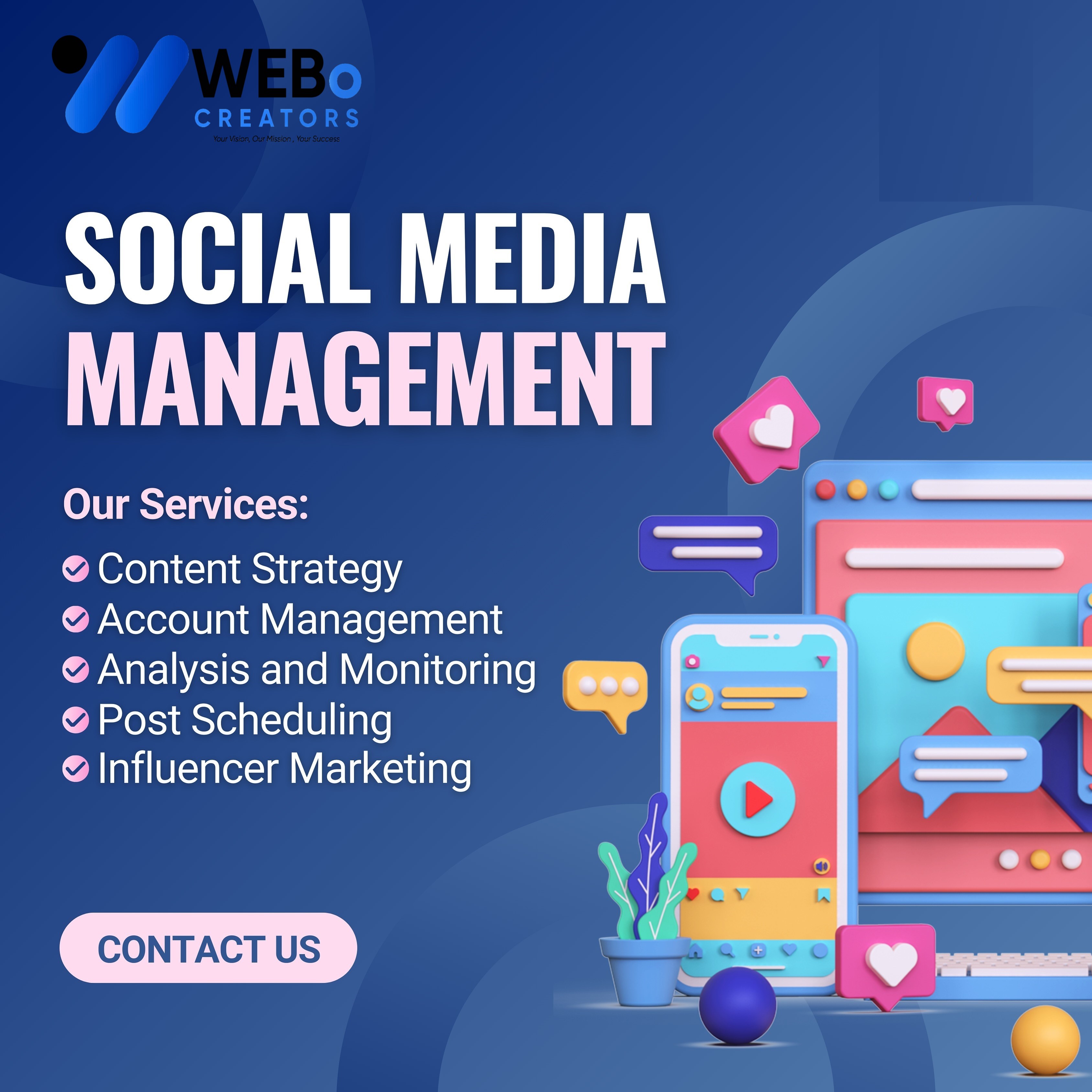 Social Media Account Management Services in Glasgow, Uk | Facebook Instagram Marketing