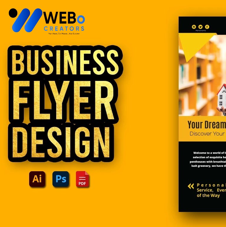 Creative Flyer Design for Moving Company in Glasgow, Uk | Flyer for Removals Services