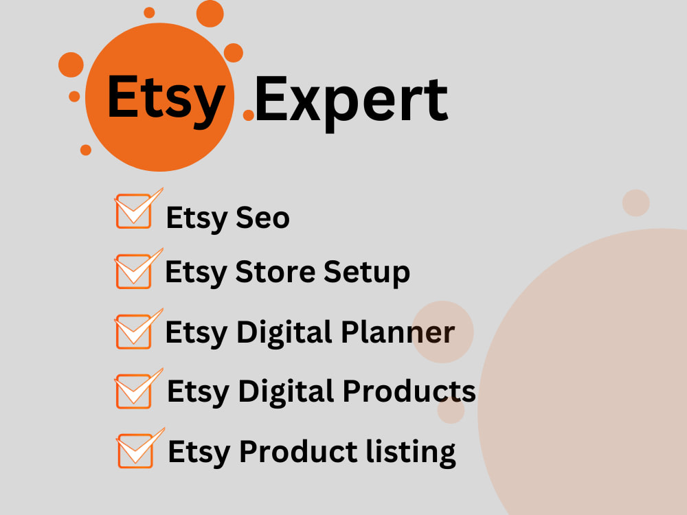 Etsy Shop Setup Service | Branding, SEO, Banner Design, Product Listings in Glasgow, Uk
