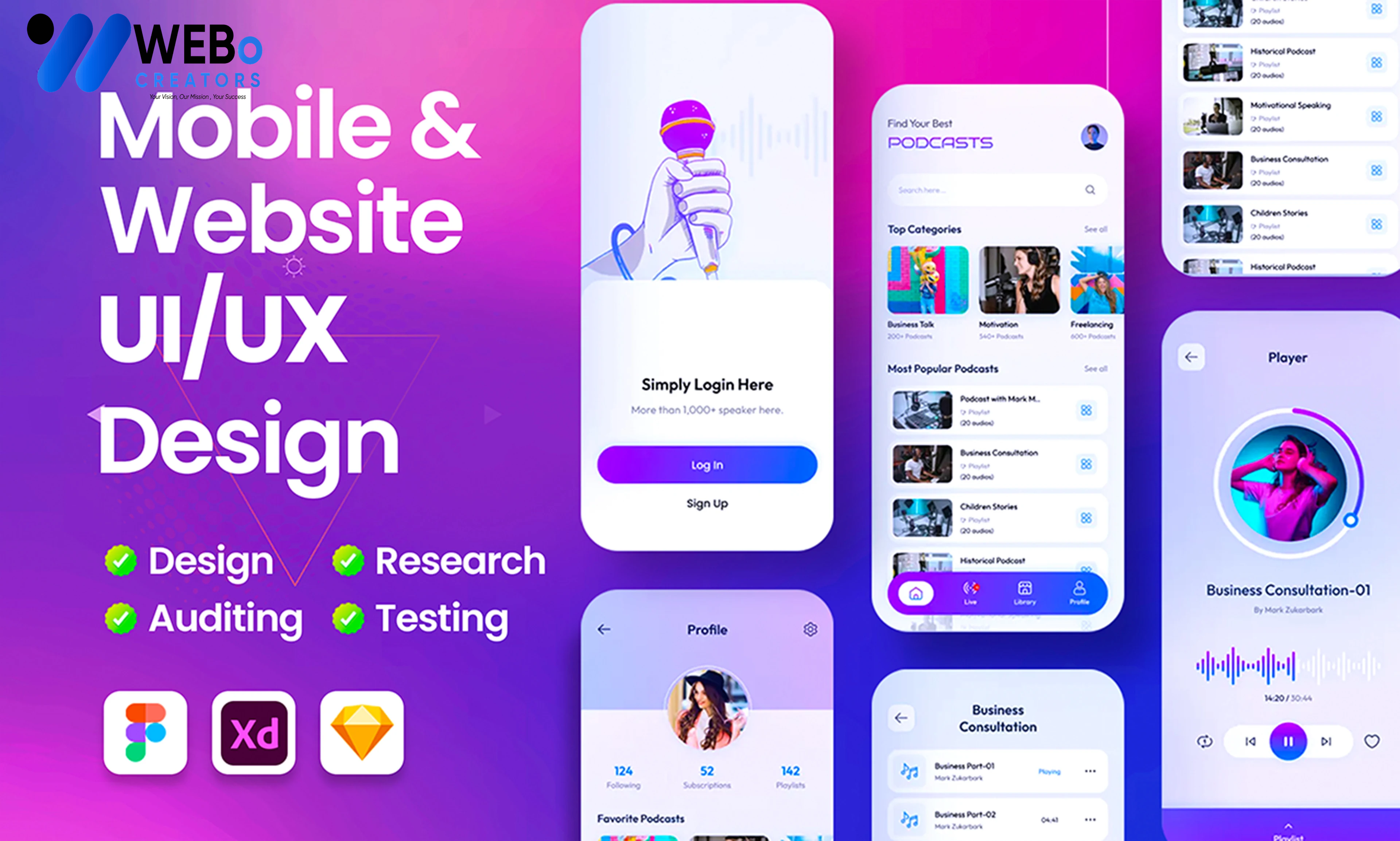 Flutter App UI/UX Design | Beautiful Flutter Interface Design in Glasgow, Uk